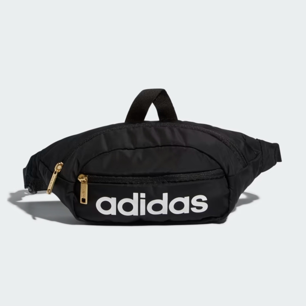 * Adidas Unisex Waist Pack Belt Workout Fitness Fannypack Crossbody Bag Black